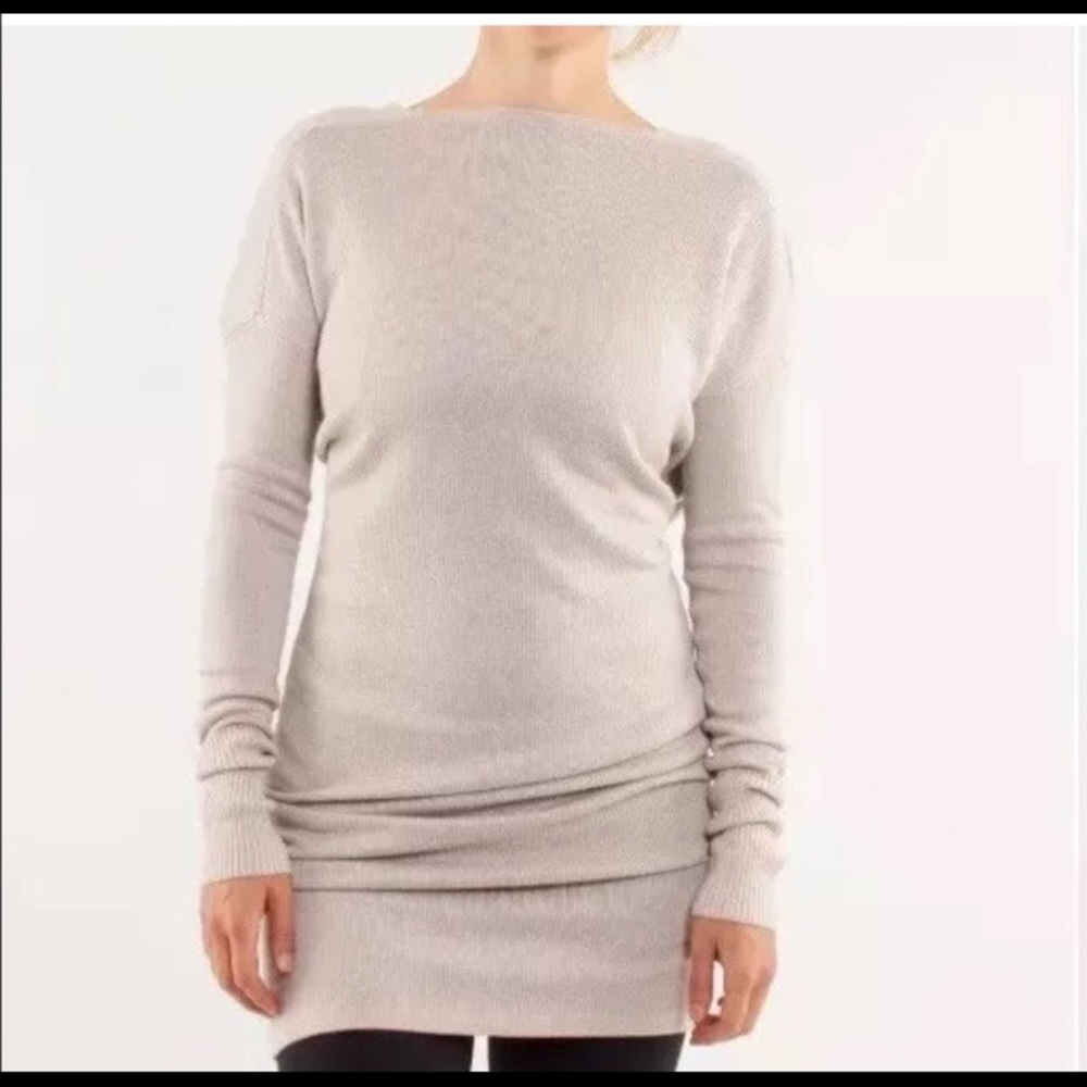 Lululemon Reversible Sweater Dress EUC Never Worn!